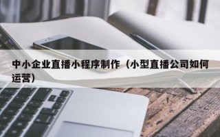 日照中小企业直播小程序制作（小型直播公司如何运营）