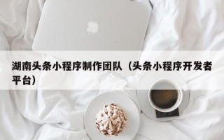 日照湖南头条小程序制作团队（头条小程序开发者平台）